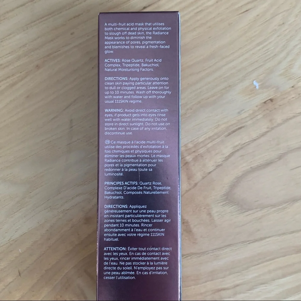 *NIB* 111SKIN Rose Quartz Exfoliating Face Mask - Picture 5 of 9